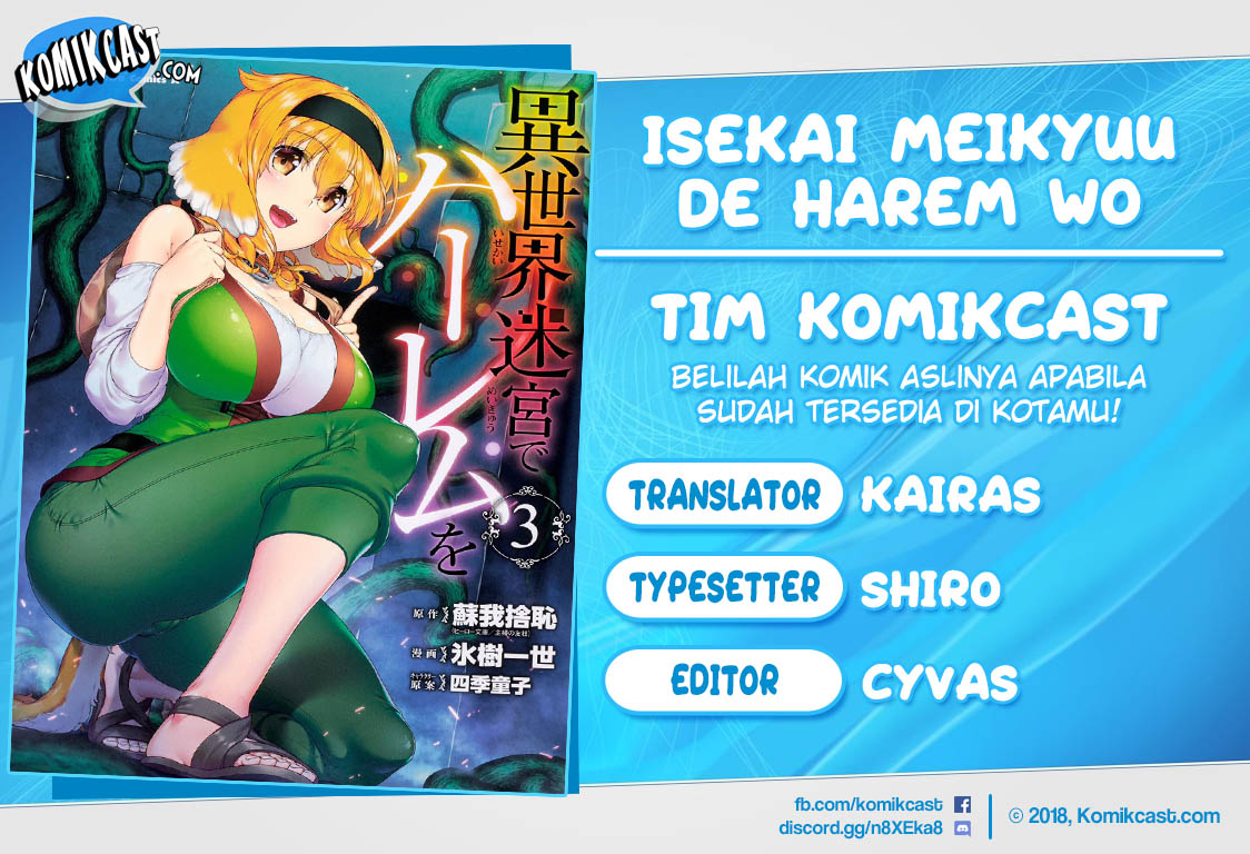 Isekai Meikyuu de Harem wo Chapter 22 Bahasa Indonesia